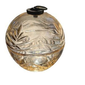 Glass Ornament Candy Dish